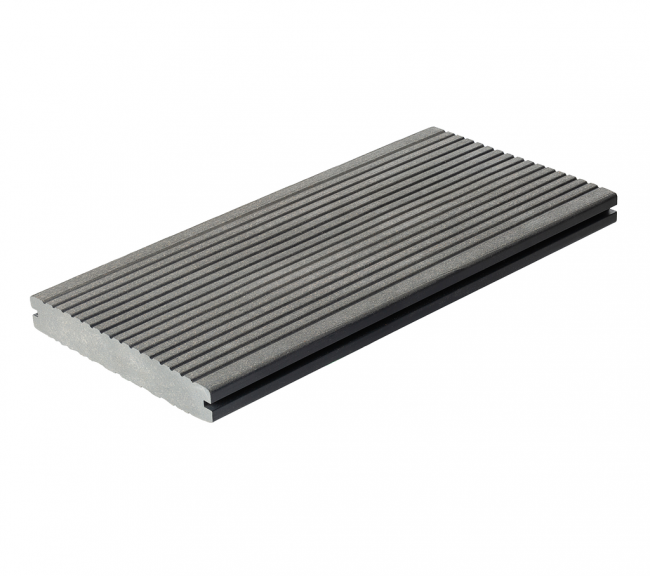 Террасная доска дпк Полнотелая 3-D Polywood Massive strong Серый