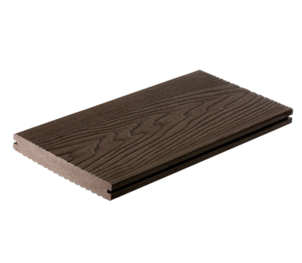 Террасная доска дпк Полнотелая 3-D Polywood Massive Коричневый