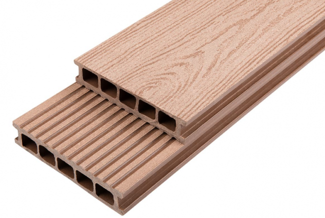 Террасная доска дпк Polywood DUO Натур 