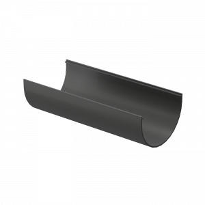 Желоб водосточный 3 м Премиум (Premium) Графит 7024