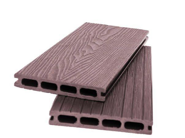WPC SOLID Decking Коричневый