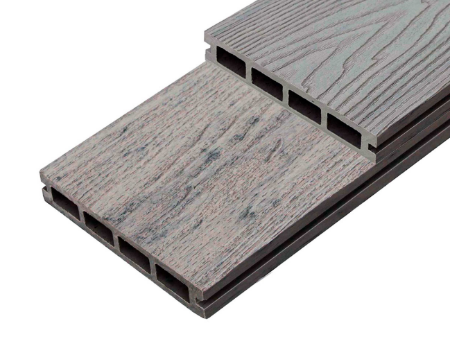 Террасная доска ДПК Outdoor 3D HAVANA Серый