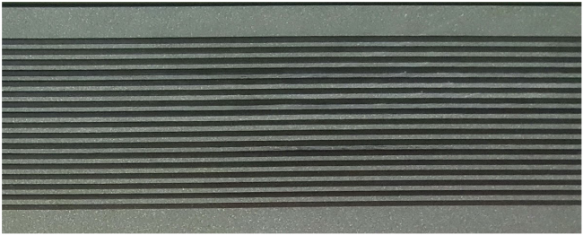 Террасная доска из ДПК Holzhof бесшовная антрацит-серый