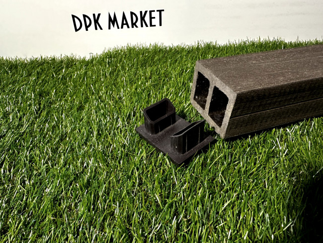 Заглушка для скамеечной, лавочной дпк доски WPC